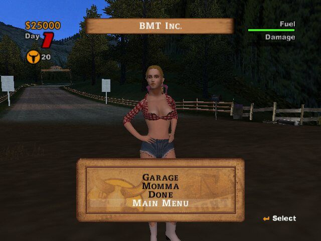 Big Mutha Truckers screenshot 5 for Gamecube